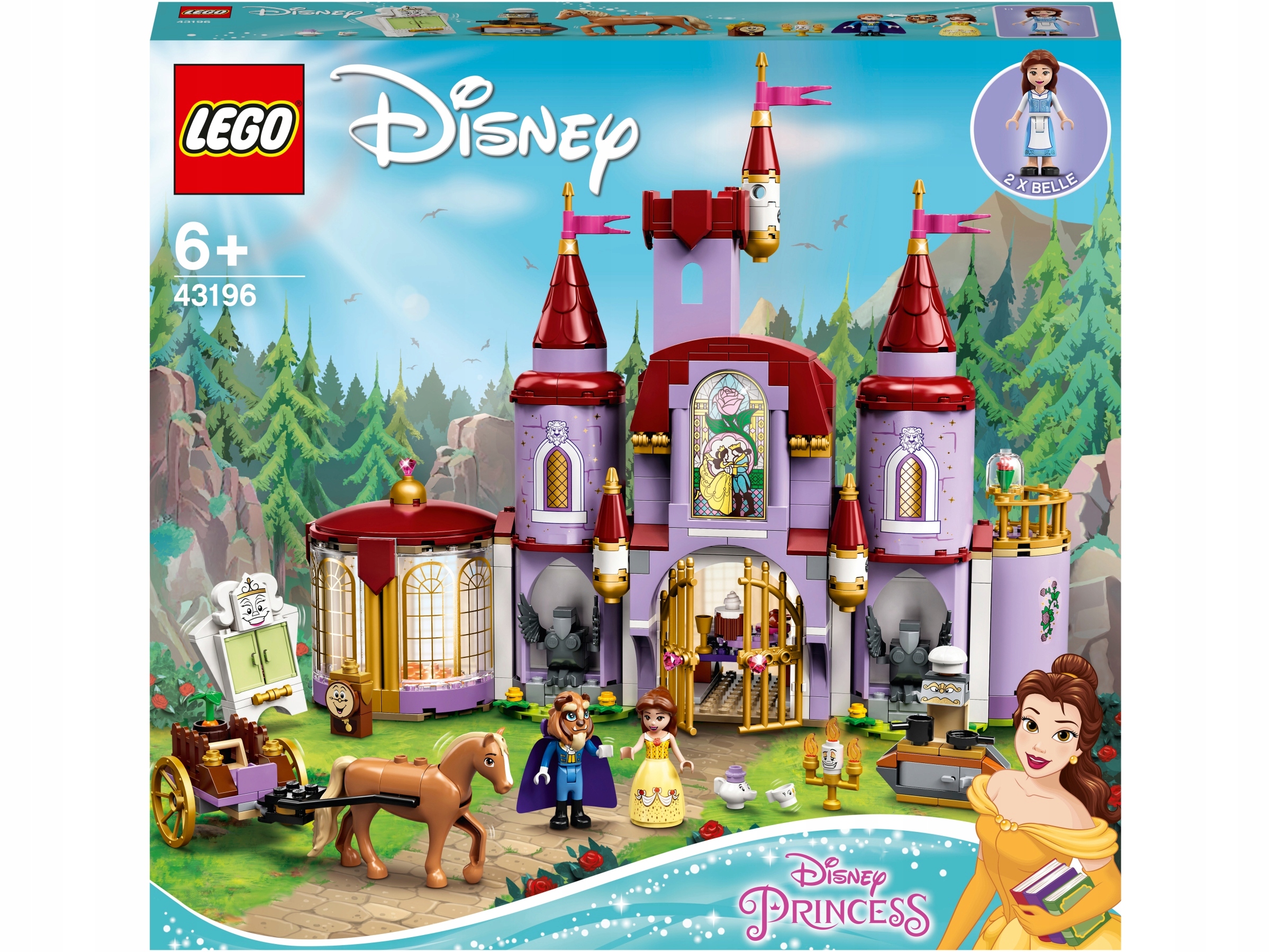 

Lego Disney Zamek Belli i Bestii 43196
