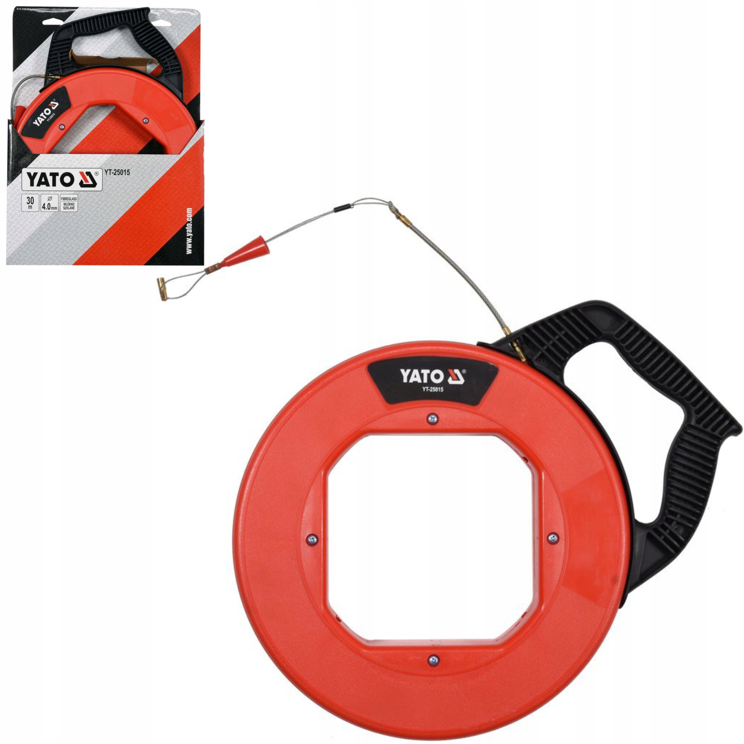 YATO PRZEPYCHACZ PRZECIĄGACZ PRZEWODÓW KABLI 30M