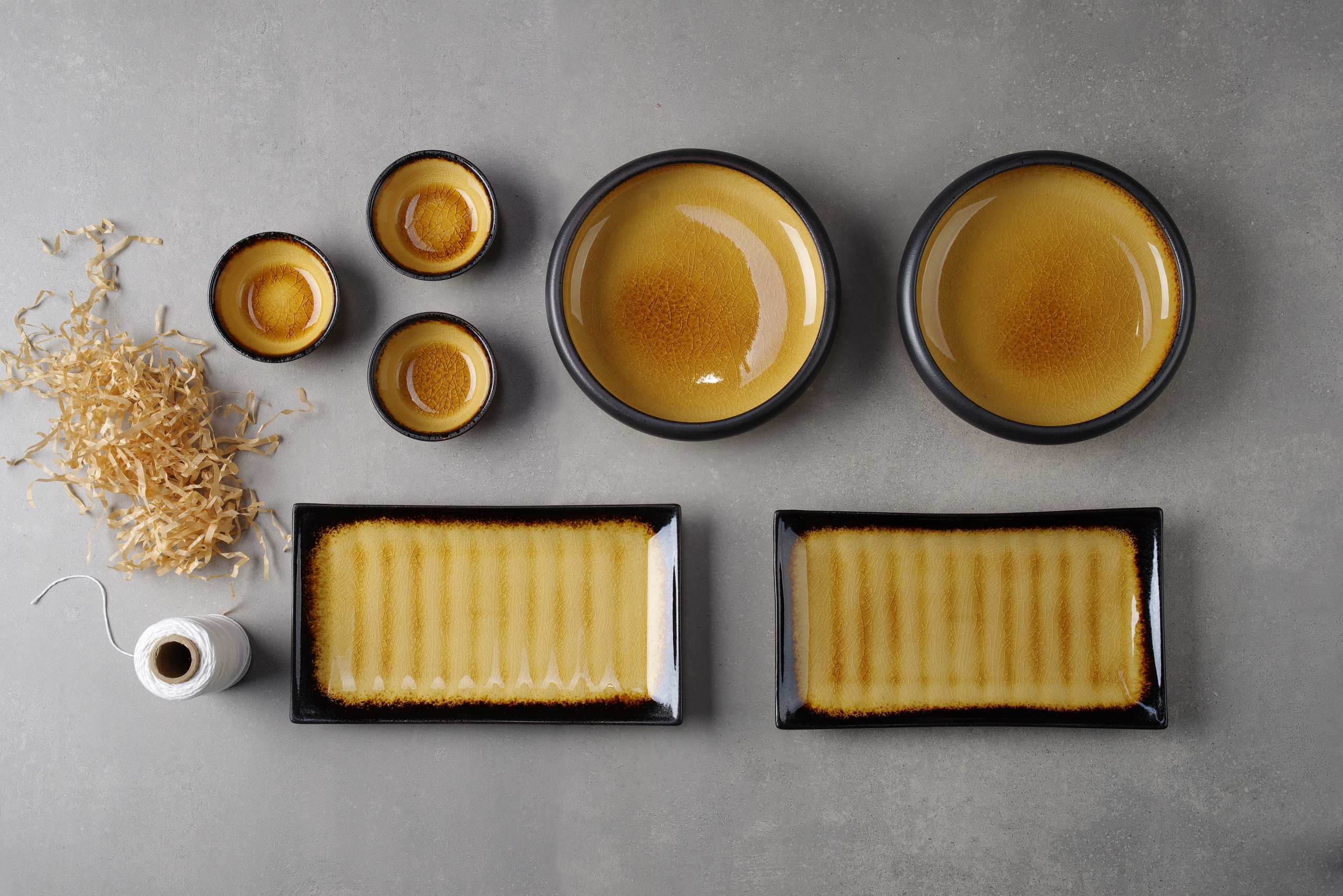 MISKA AZJATYCKA TOPAZ 19,7 cm KAMIONKA ŻÓŁTA Marka Fine Dine