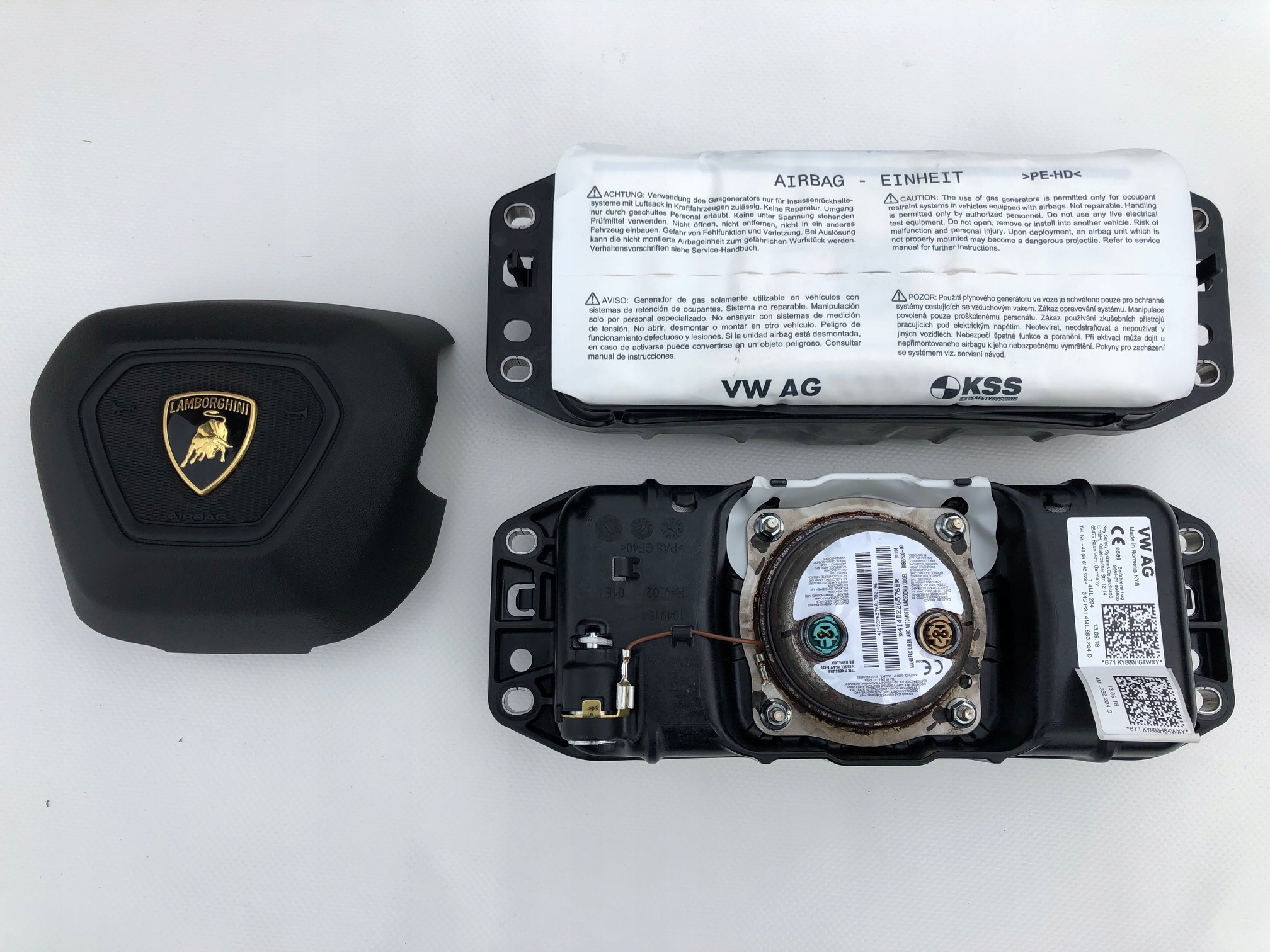 lamborghini URUS подушки безопасности подушка водители + пассажира NEW
