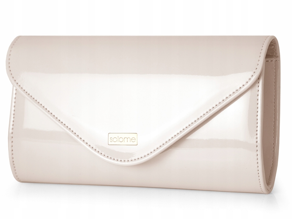 

Jasna Beżowa Kopertówka Torebka Wizytowa Solome L5