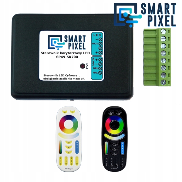 Digitálny Led ovládač SmartPixel Rgb SP81-WS2048 5-24V na čítanie z karty Sd