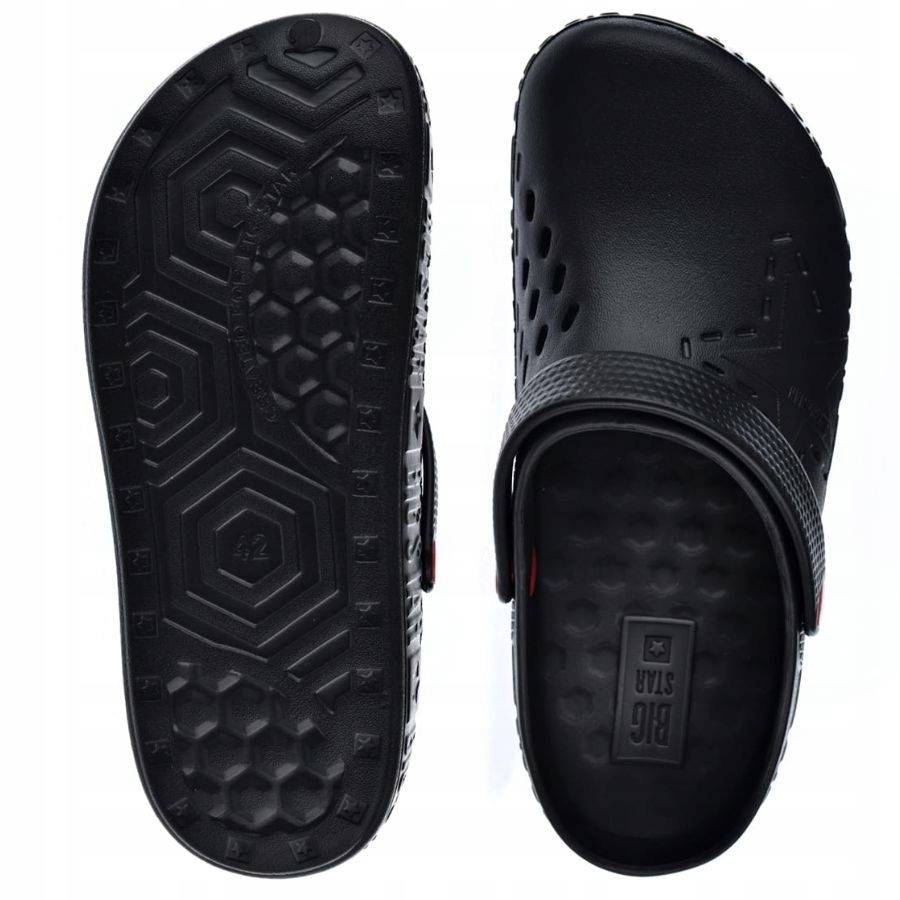 KLAPKI MĘSKIE BIG STAR DO OGRODU NA BASEN Rozmiar 44