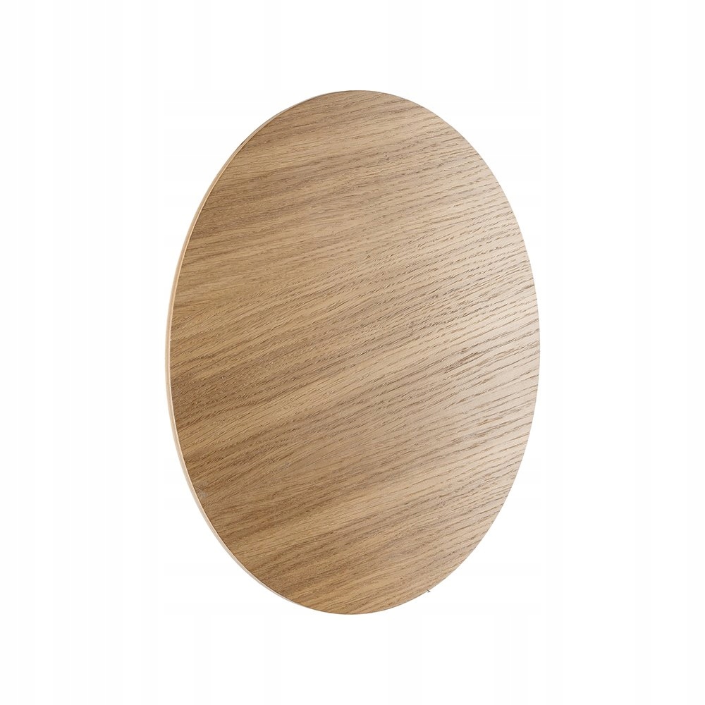 Drevené okrúhle nástenné svietidlo s podsvietením Luna Tk Lighting