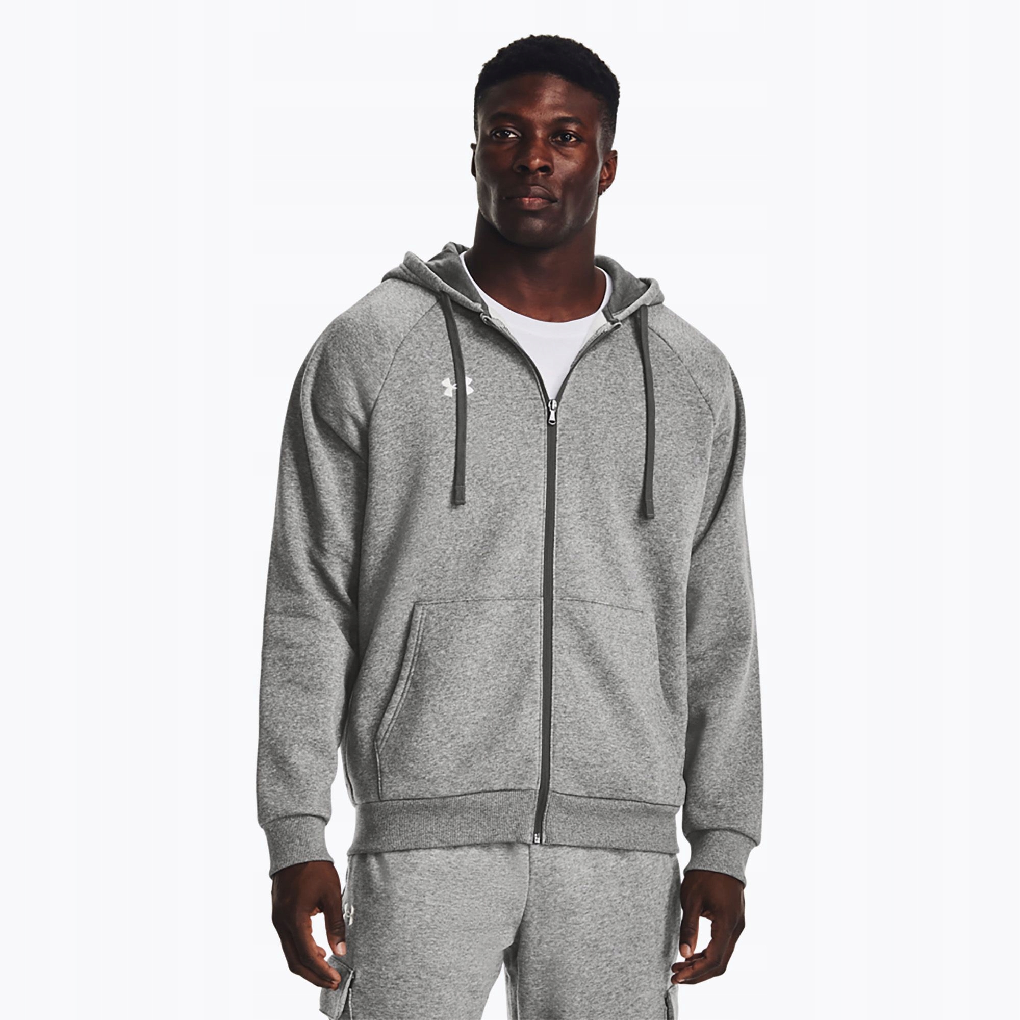 Pánská Rozepínací Mikina Sportovní Under Armour Rival Fleece Fz Hoodie XXL