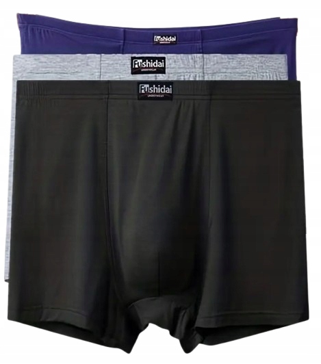 3x Velké Pánské Boxerky Velké Velikost Elastické Boxerky 7XL (3 Kusy)