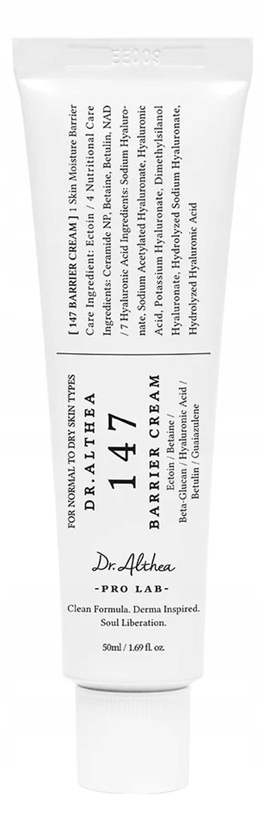 Dr. Althea 147 Barrier Cream Barrier zklidňující krém na obličej 50 ml