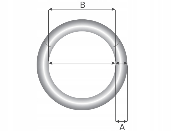 KOLCZYK DO NOSA ROSE GOLD D-RING 1,0/10 TYTAN Materiał mający kontakt z ciałem tytan chirurgiczny