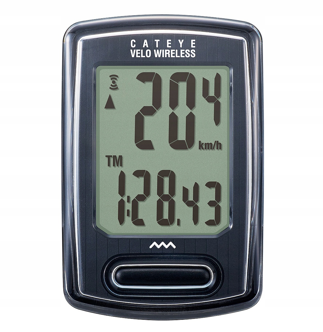 Licznik rowerowy Cateye Velo Wireless CC-VT230W czarny