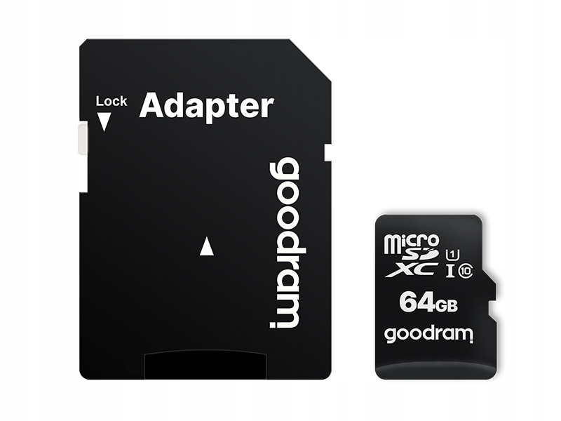 Karta Pamięci Micro SD 64GB Class 10 UHS + Adapter