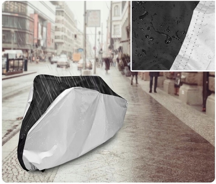 WODOODPORNY POKROWIEC NA ROWER NA ZIME DUŻY SCIĄGACZ PLANDEKA OSŁONA Kod producenta WODOODPORNY POKROWIEC NA ROWER NA ZIME DUŻY 1