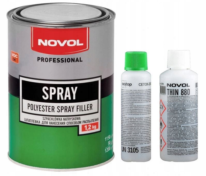 

Szpachlówka natryskowa Novol Spray 1,2 kg