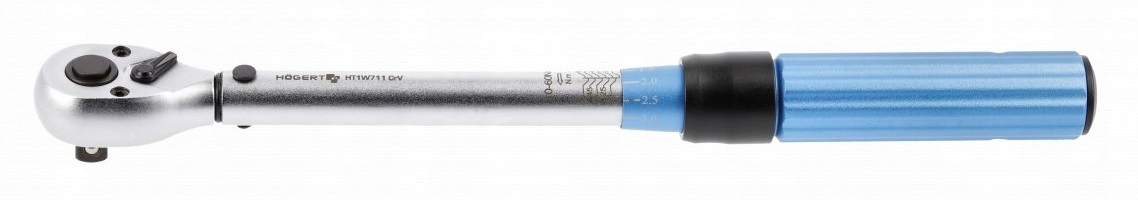 

Hogert HT1W711 Klucz Dynamometryczny 3/8″ 10-60Nm