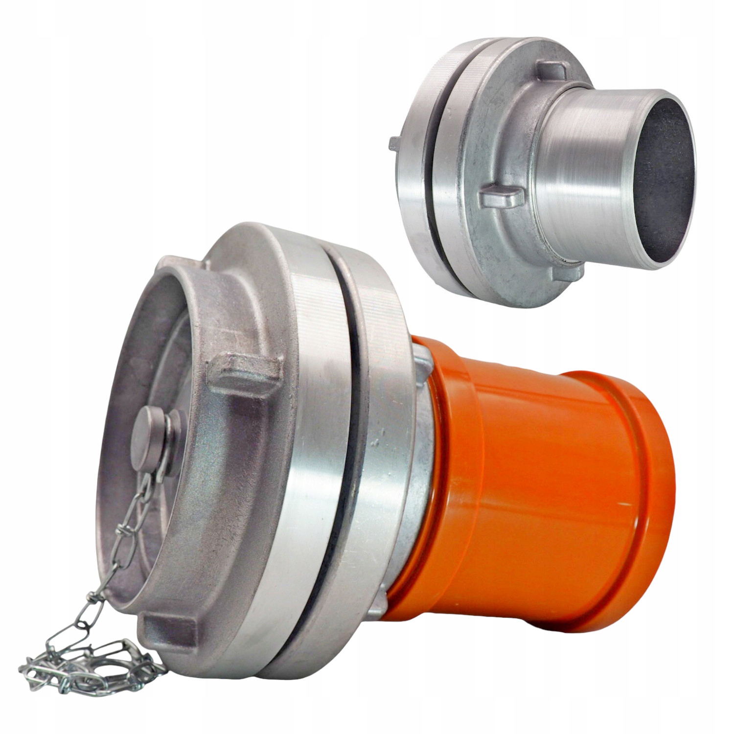 Szybkozłącze do szamba Przyłącze 110 z aluminiowym nyplem Produkt Polski