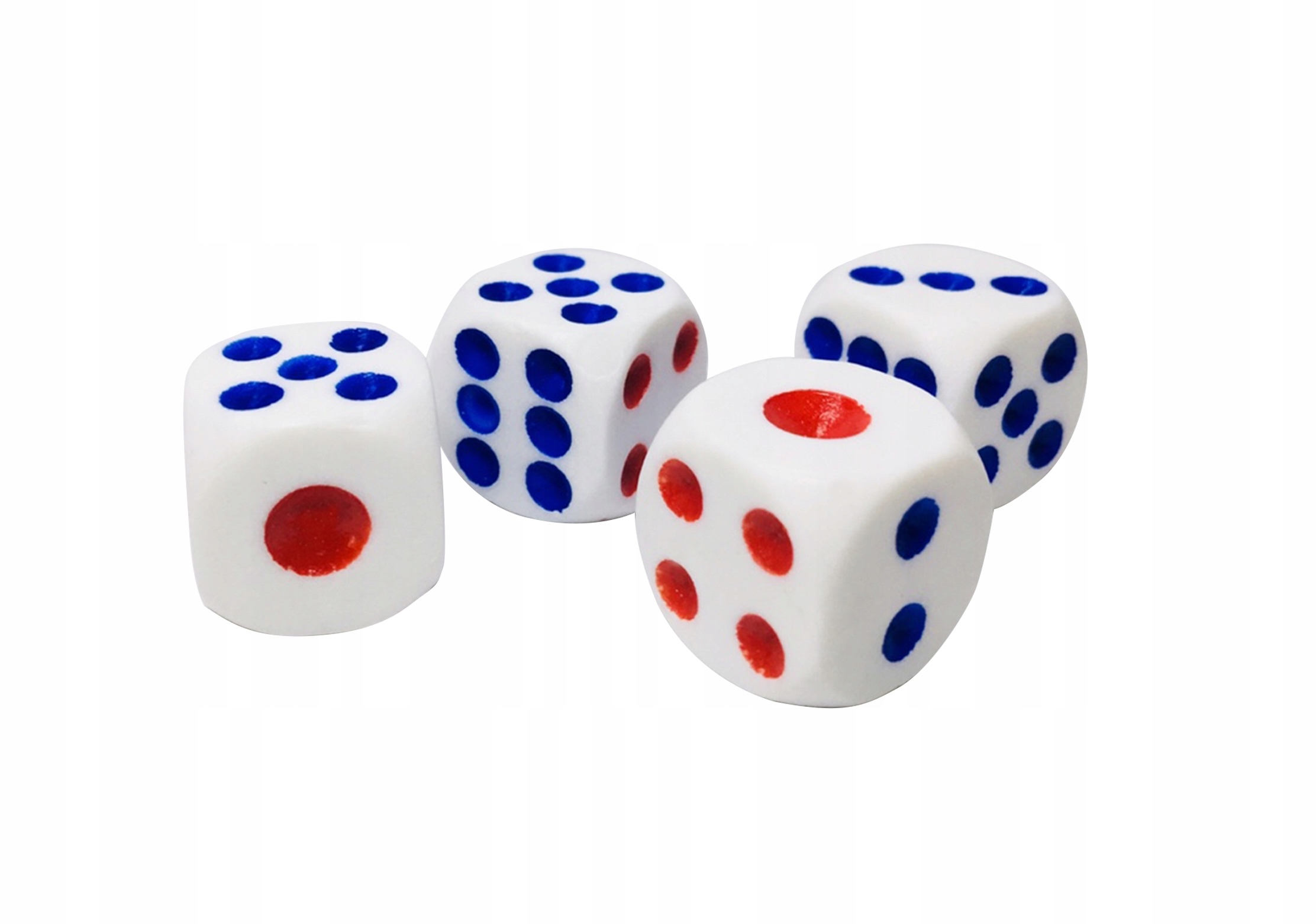 Kostki do Gry 4 szt. 18 mm – Zestaw Dice do Gier Planszowych