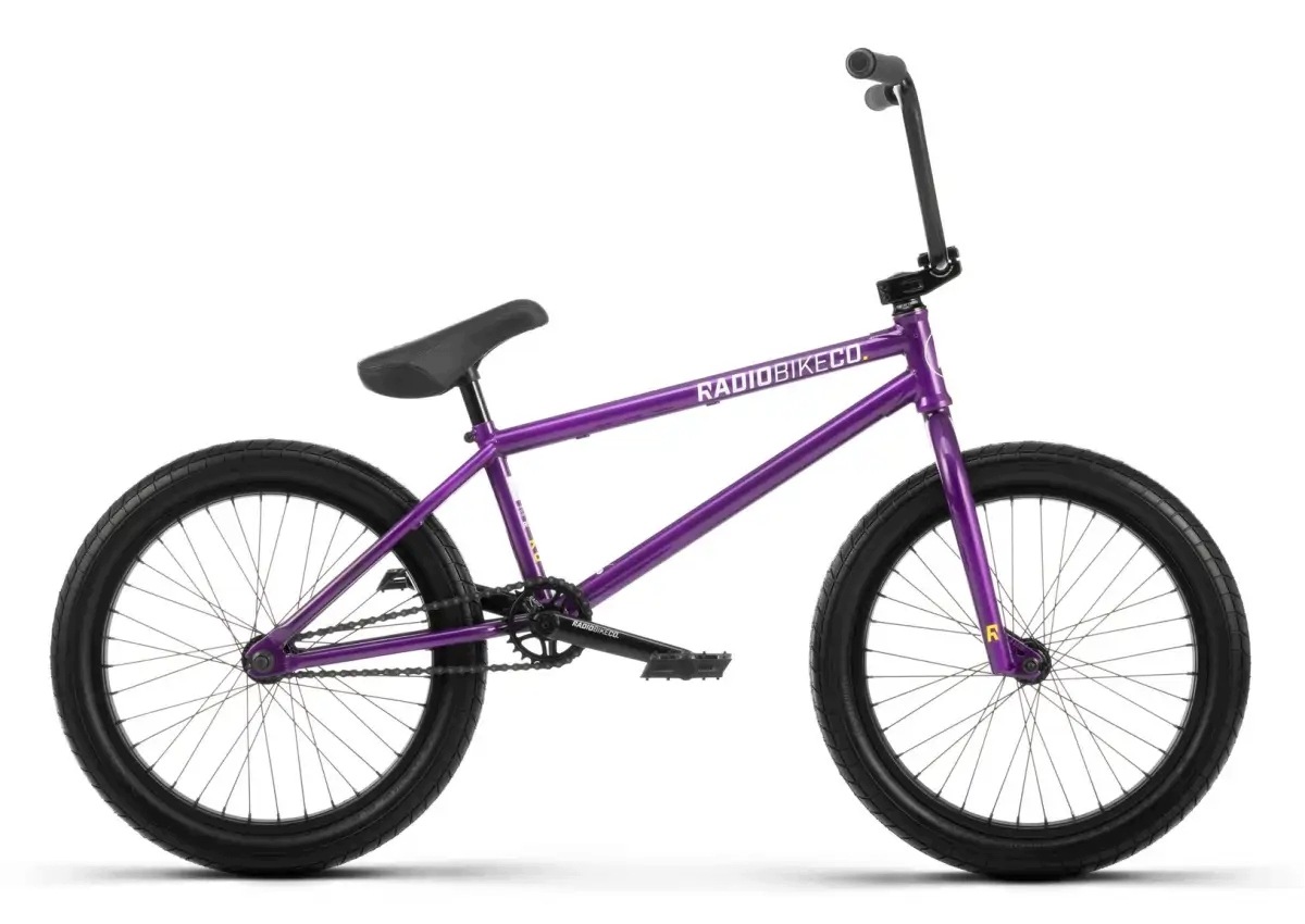 Rower Bmx Radio Darko rama 20.50" koło 20" fioletowy