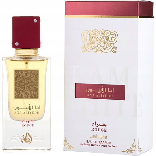 Lattafa Ana Abiyedh Rouge 60ml EDP WODA PERFUMOWANA UNISEX PERFUMY UNISEKS