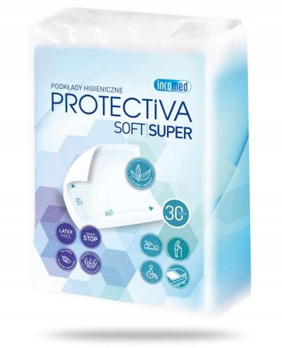 

Protectiva Soft podkłady higieniczne 60x60cm 30szt
