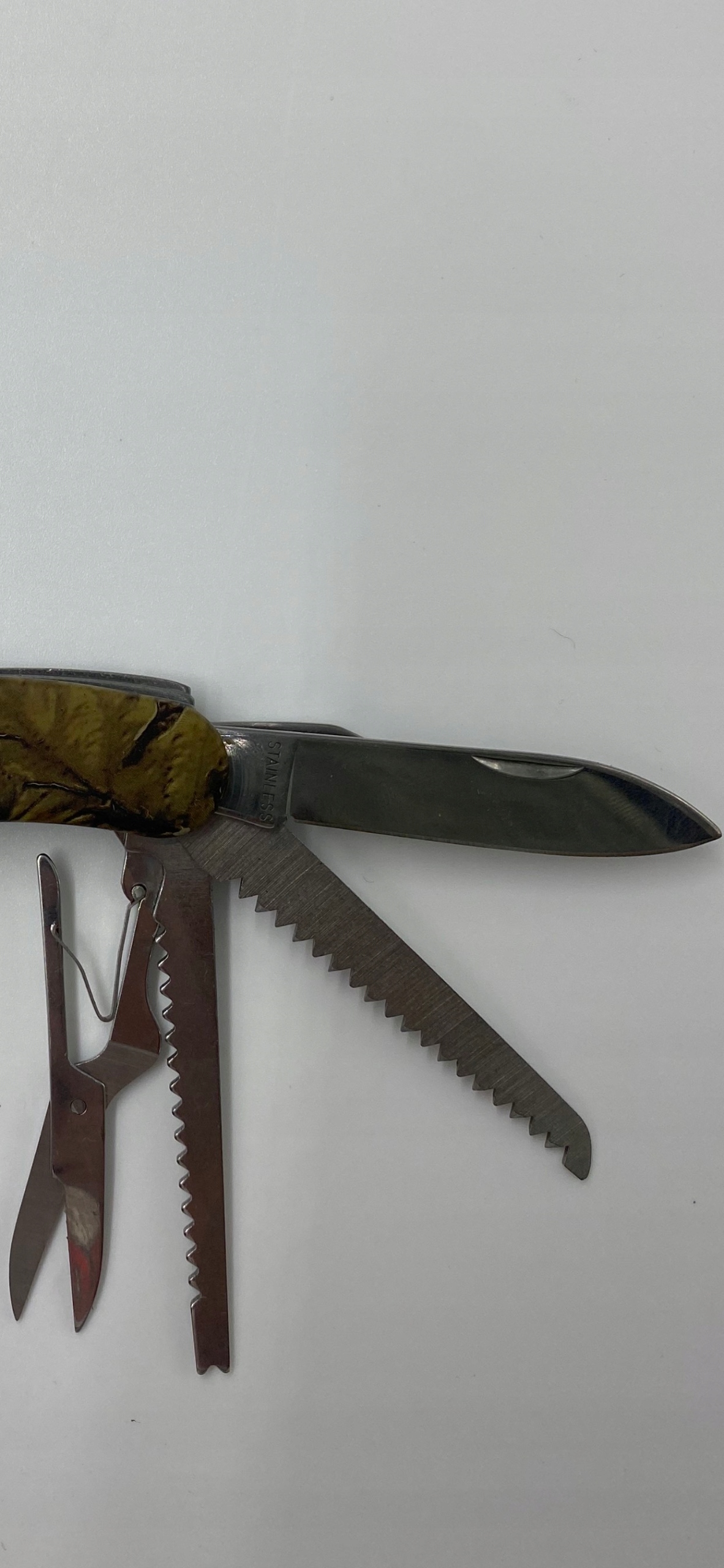 scyzoryk kamuflaż Model steel 11