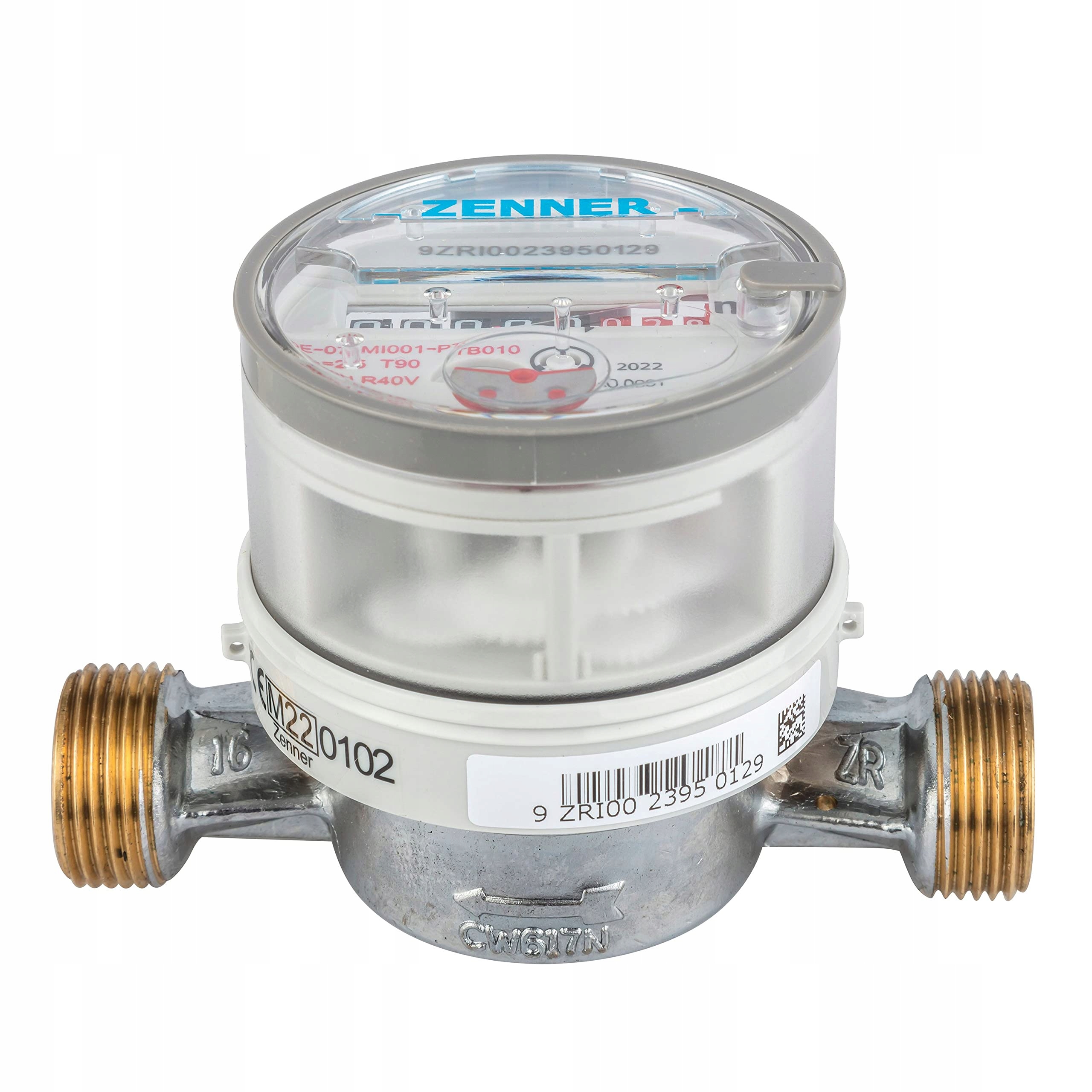 WODOMIERZ CIEPŁA WODA ZENNER JS 90 130 3/4'