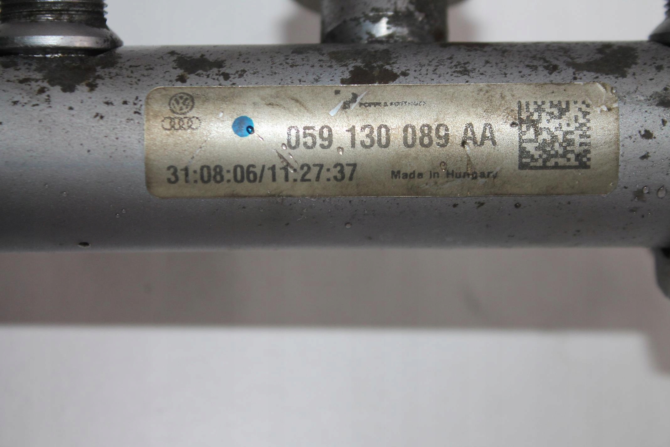 KRAFTSTOFFVERTEILER EINSPRITZLEISTE 059130089AA AUDI A6 C6 2.7 TDI