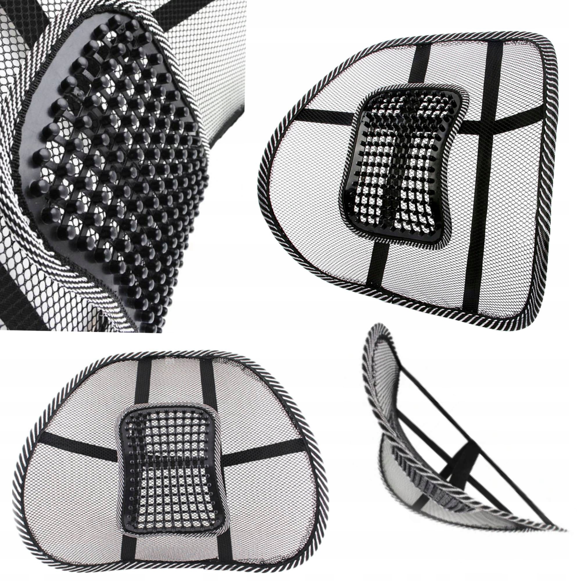 Podpórka podkładka pod plecy na fotel z masażerem 12204132086 - Allegro.pl