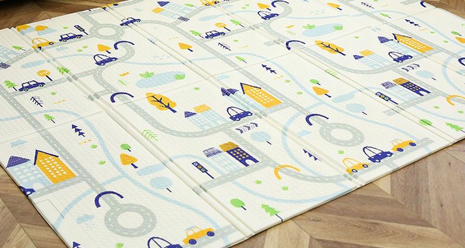 MATA PIANKOWA EDUKACYJNA SKŁADANA DUŻA 150x200cm Bohater brak