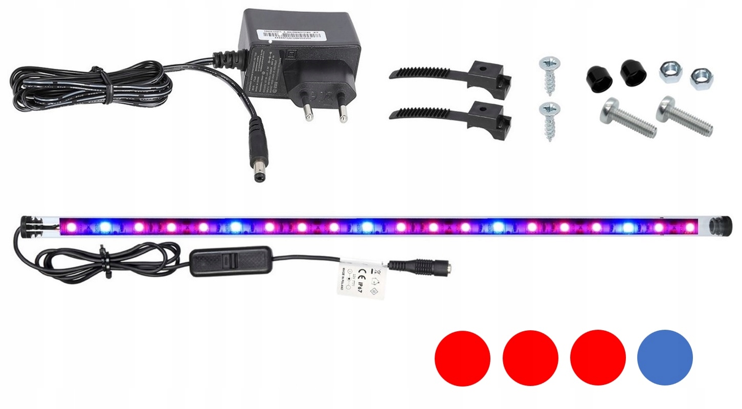 Led zářivka Plant rostlin 20 cm akvárium Grow 3:1