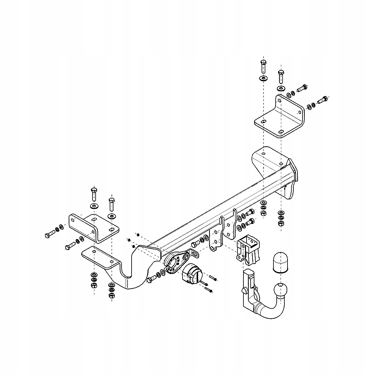 Hak Wypinany do KIA Ceed III CD 3 Kombi od 18 MODUŁ WIĄZKA 13 PIN GRATIS Producent Steinhof