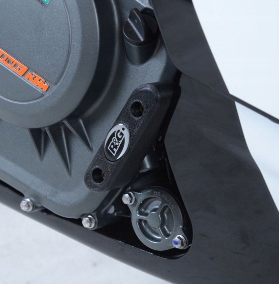 Slidery Motora Rg Racing Ktm RC390 17-21 Pravá Strana Čierna