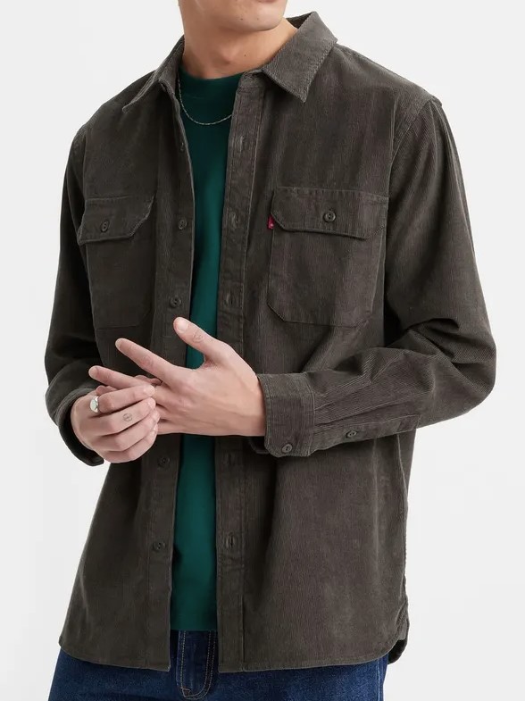 Levi's pánská ležérní košile Jackson Worker s dlouhým rukávem, bavlna, velikost S