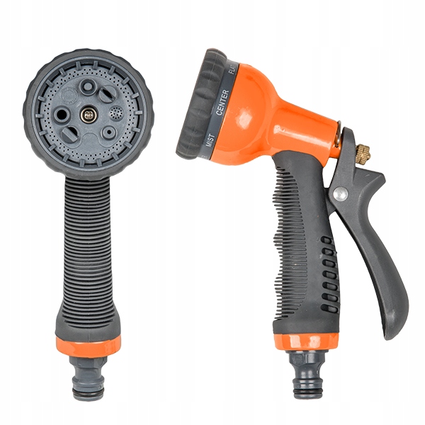 

Pistolet do podlewania 8 funkcyjny Bradas metalowy