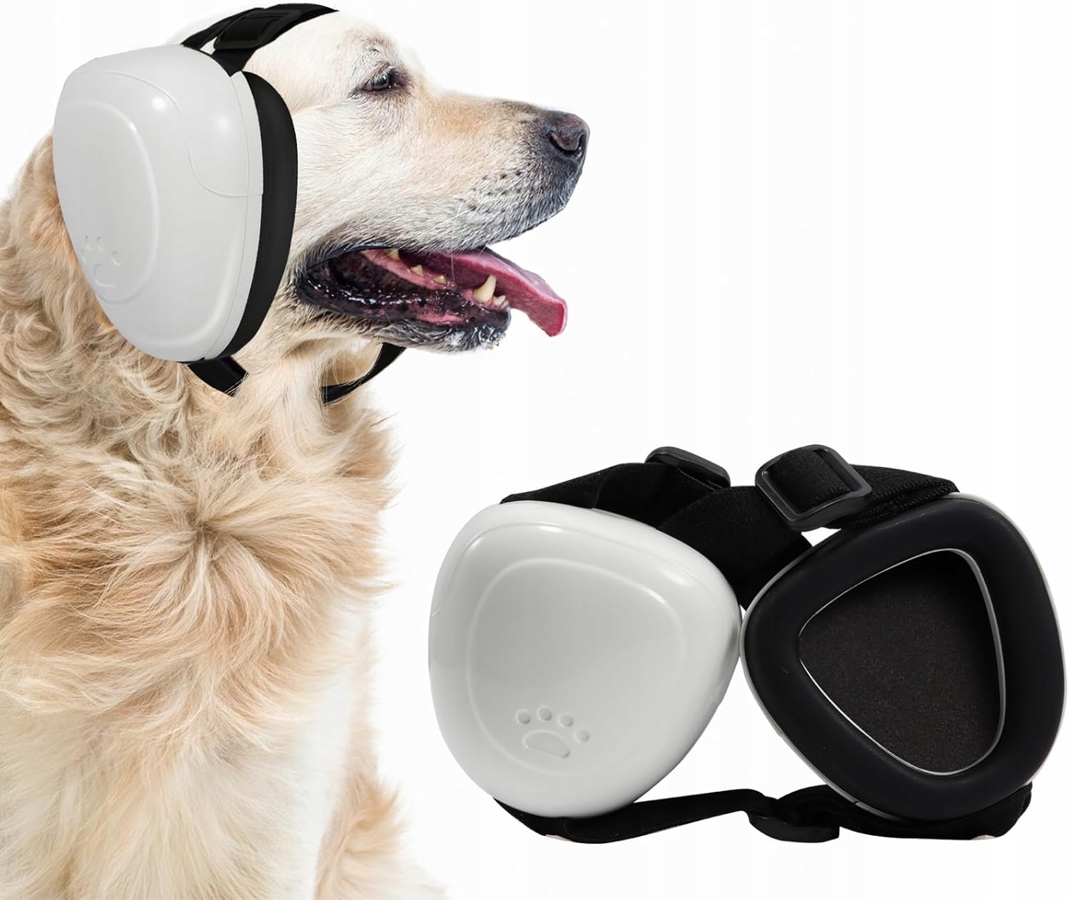 Utišující sluchátka pro psa, ochrana sluchu pro ohňostroj, koncerty a další