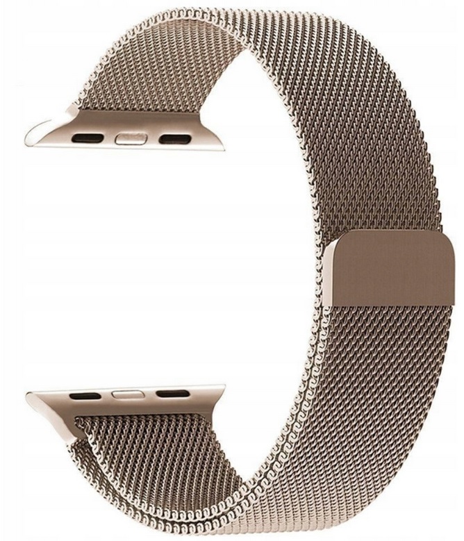 

Bransoleta Do Apple Watch 1 2 3 4 5 6 7 Se Złoty