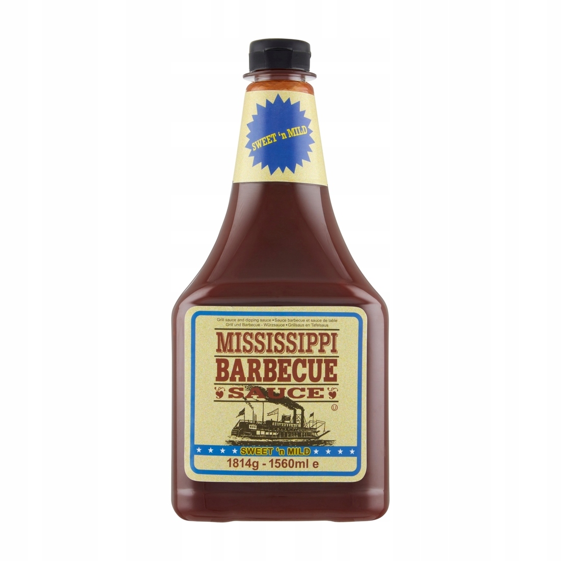 omáčka Bbq Mississippi sladko-jemná 1814g