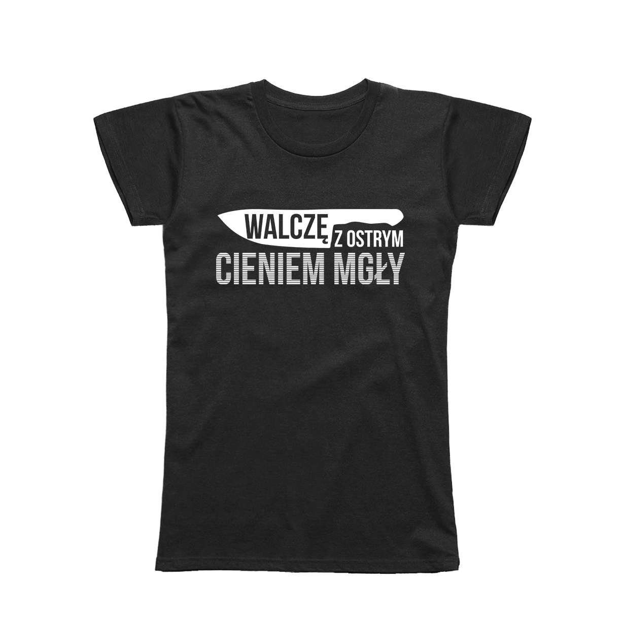 

M Koszulka T-shirt Cien Mgły Anty Pis Walczę