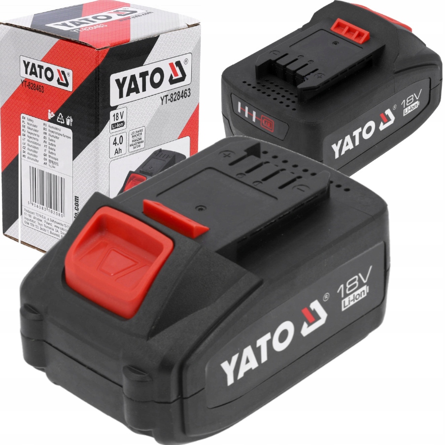 Yato Akumulator Li-ion 4AH Bateria Do Elektronarzędzi System 18V
