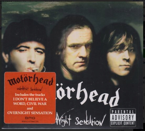 CD Motorhead Overnight Sensation