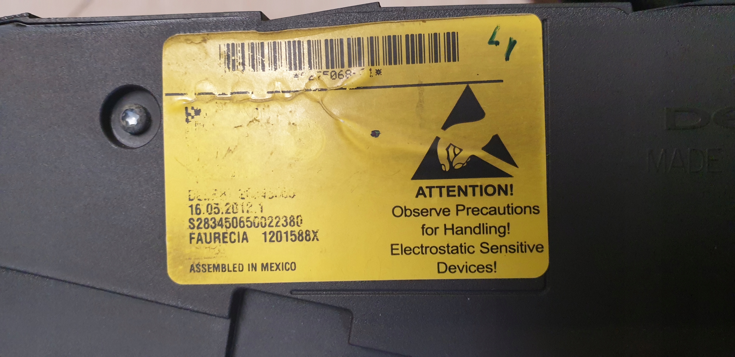 Bedienteil FOTELEM PRAWYM PANEL des Schalter BMW X5 E70 X6 E71 OE EU