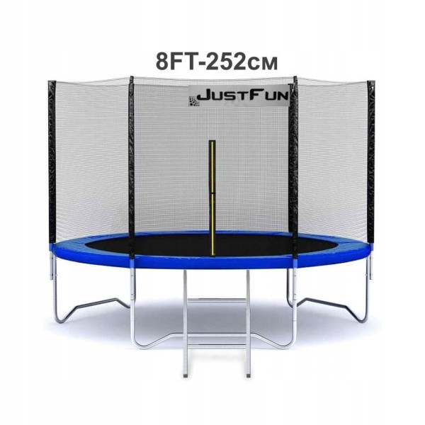 

Trampolina Ogrodowa Just Fun 8FT-252CM Blue