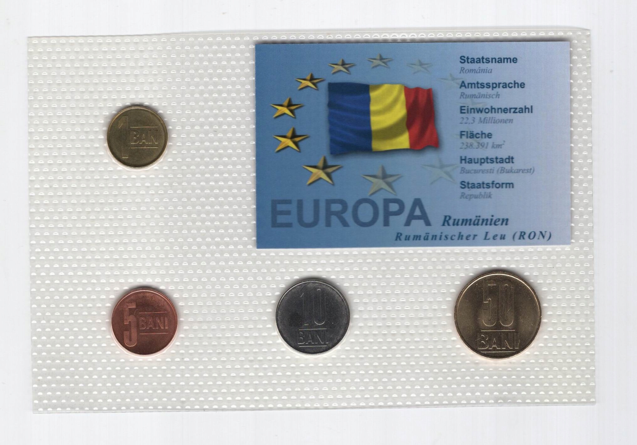 RUMUNIA 2005-07 ZESTAW MONET