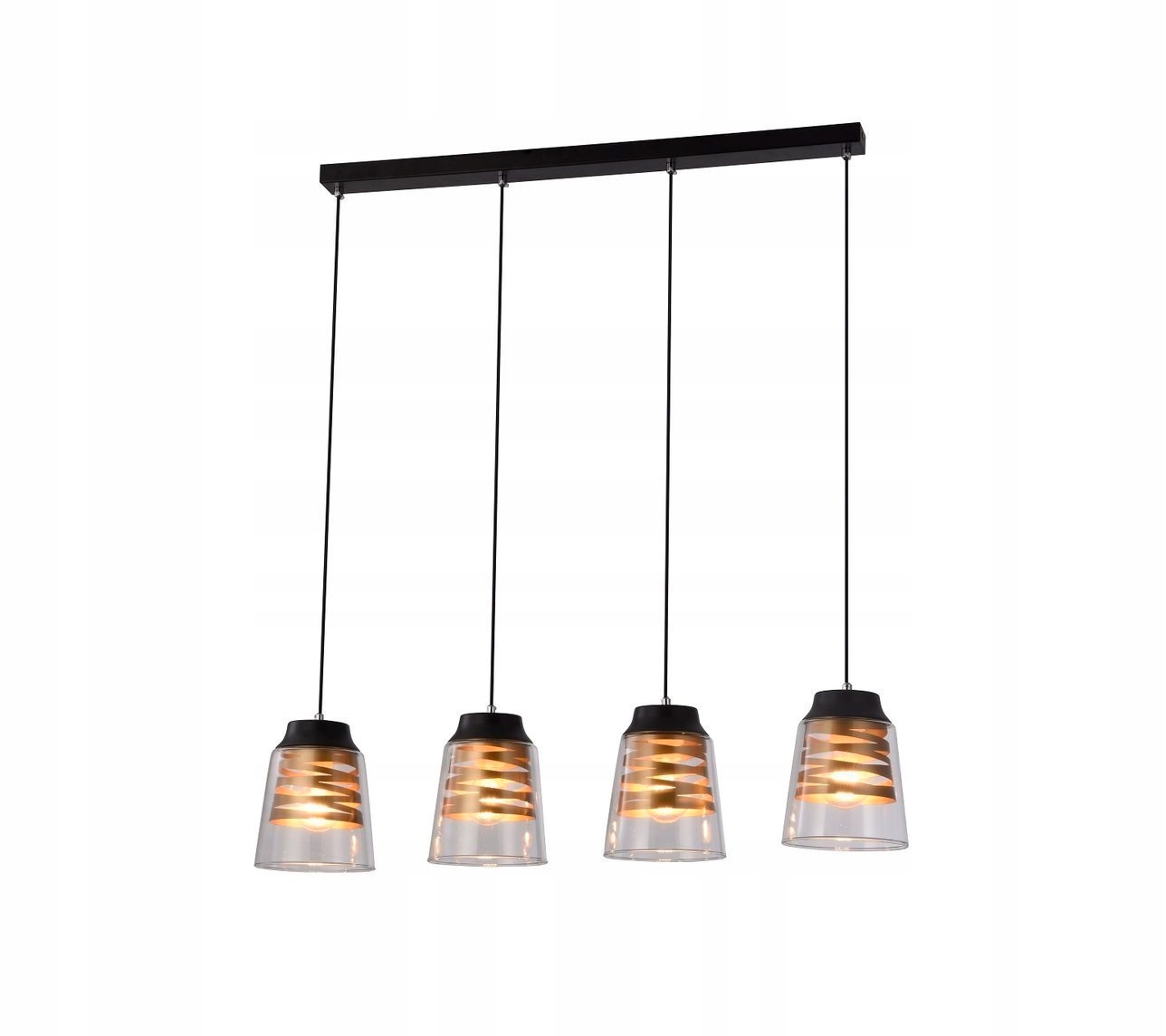 Stropní svítidlo Klosz Školní 4X60W