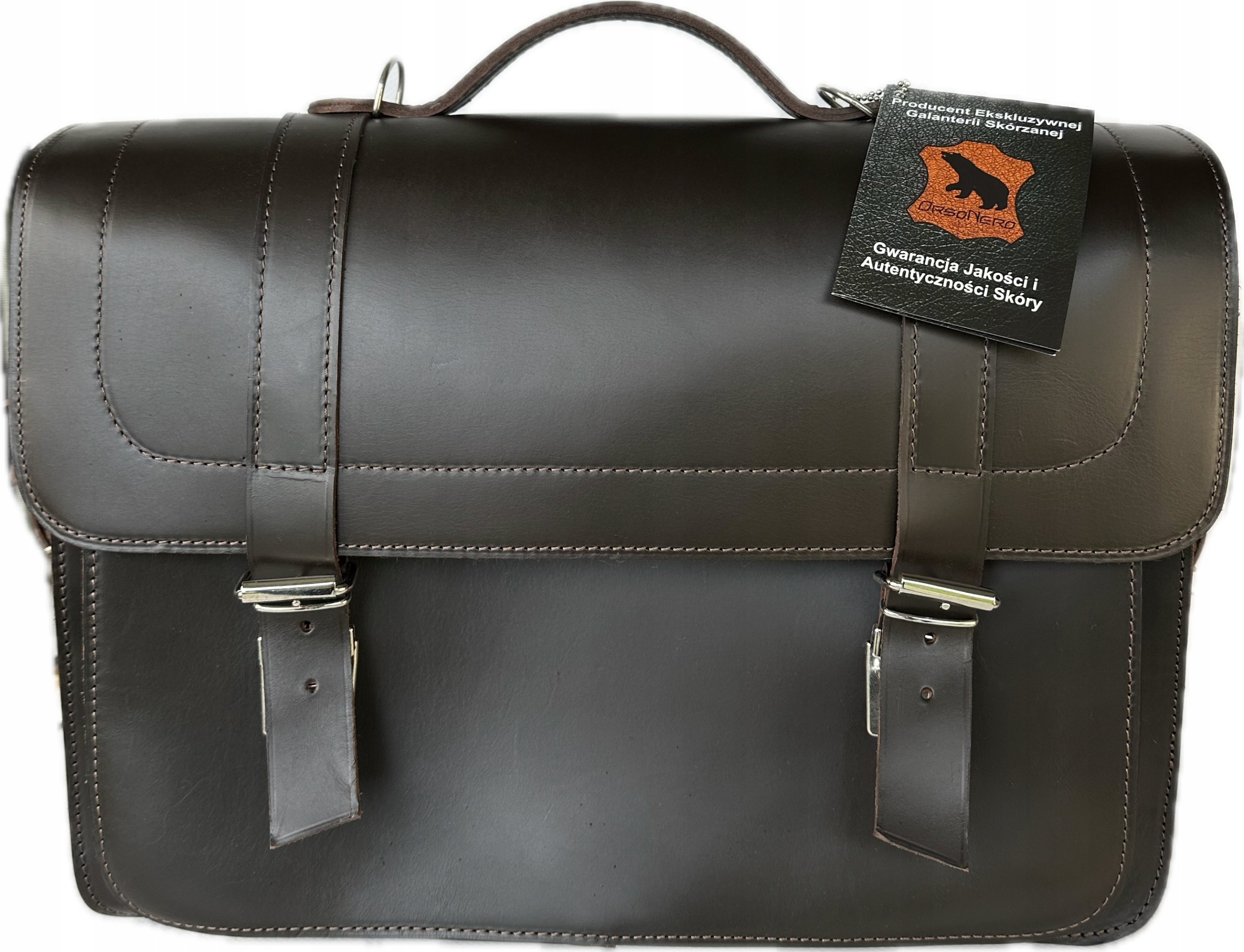 Pánská taška z juchtové kůže Vintage 3v1