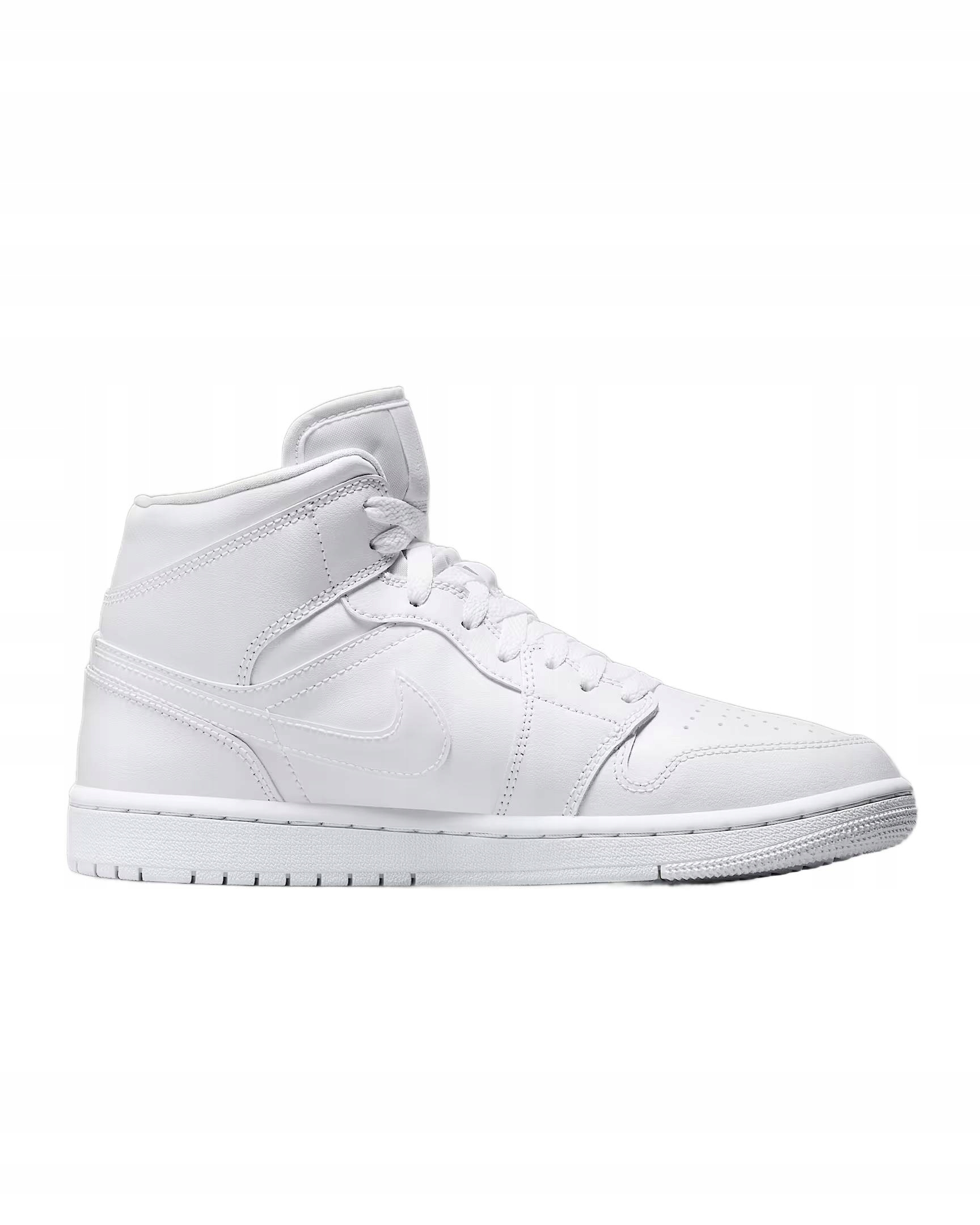 Dámské boty Nike Air Jordan 1 Mid DV0991-111 bílé kožené, velikost 36