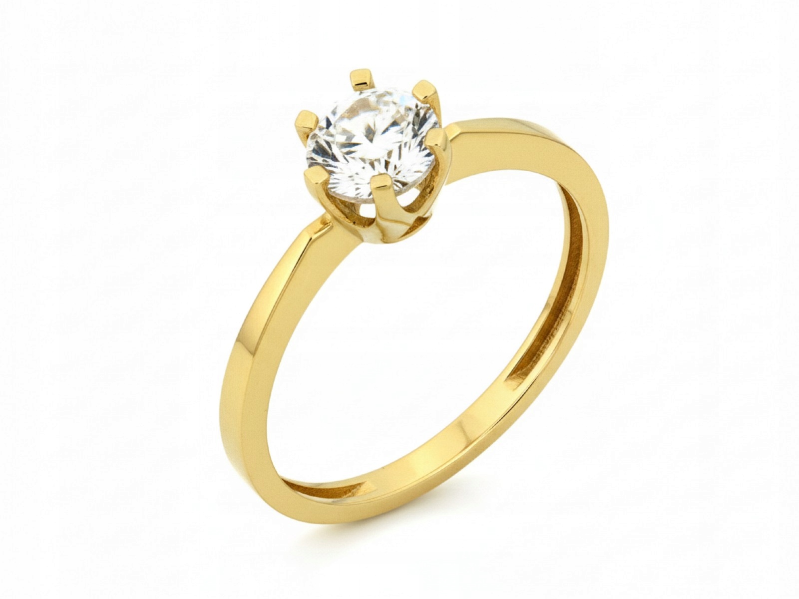 Prstýnek ze zlata 585 14k, módní