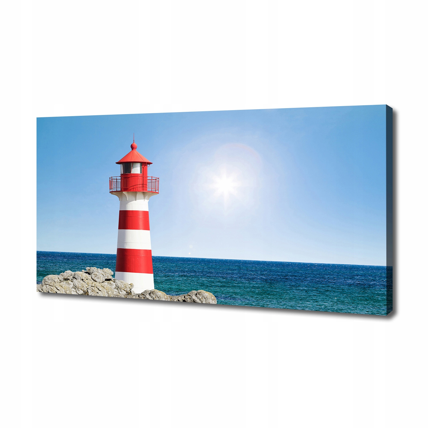 

Foto obraz na płótnie Latarnia morska 140x70 cm