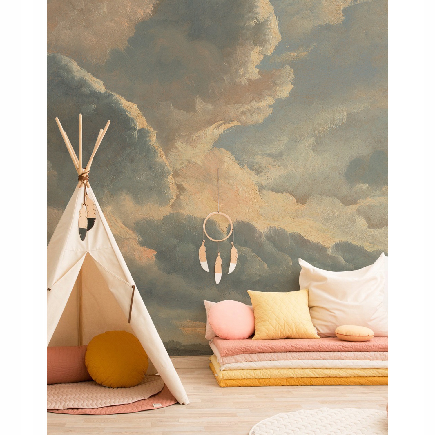 

Tapeta flizelinowa Chmury wschód słońca 152x104cm