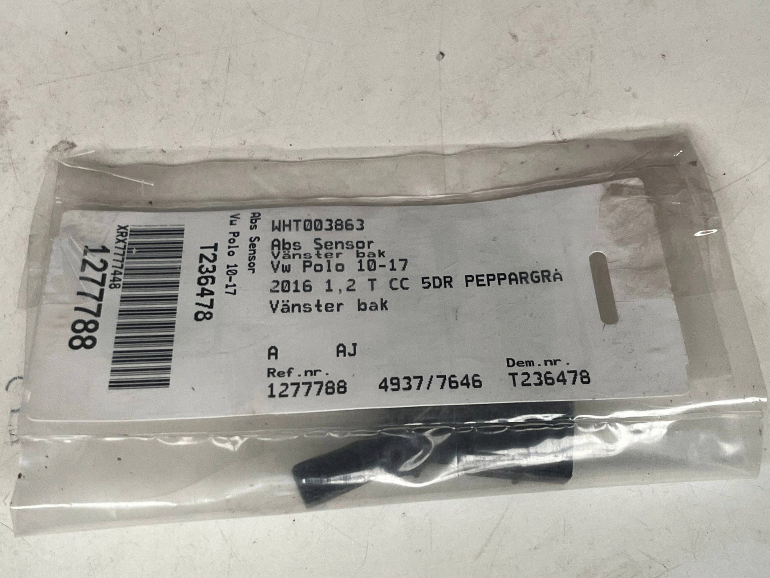 Sensor ABS heck VOLKSWAGEN FOX WHT003863 @A