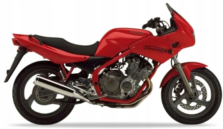 Samolepky Juula Pro Yamaha Xj 600 S Diversion 1994-1996 Zralé Červené