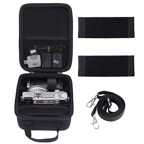 AENLLOSI Twarde Etui Do Sony Alpha 6000 6300 6400 6500 6700 Czarny — miniatura 7